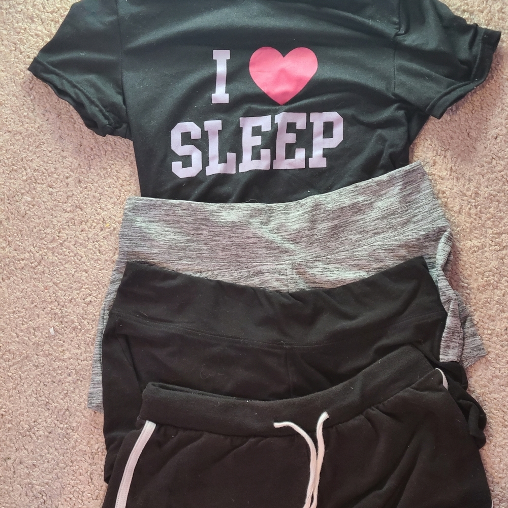 Shorts and a tee shirt